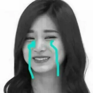 😭 crying, sad, tears, face, woman, emotion telegram sticker