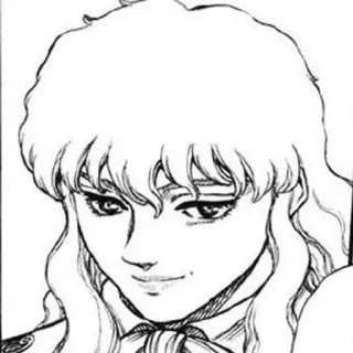 ➿ Griffith Berserk Anime, Manga, Fantasy, Personage, Berserk telegram sticker