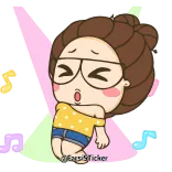 🕺 Cartoon, Mädchen, Illustration, Sticker, Niedlich, Anime telegram sticker