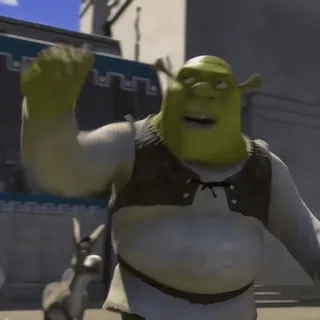 🪲 Shrek ogr, kreskówka, animacja, postać filmowa, komedia, bajka telegram sticker