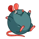 Mr. Rat telegram stickers