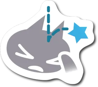 🤦‍♀️ kucing, bintang, kartun, stiker telegram sticker