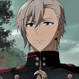 🔲 Guren Ichinose Seraph of the End Anime, Personaggio, Uniforme militare, Guren Ichinose, Seraph of the End telegram sticker