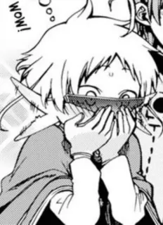 😎 WOW! Anime, Manga, Elf, Wow telegram sticker
