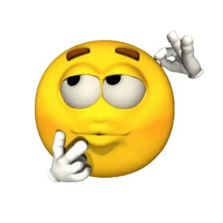 😙 Emoji, Pensare, Insicuro, Domanda, Confuso telegram sticker