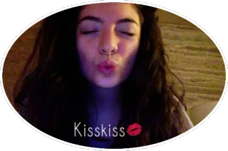 💋 Kisskiss beijo, lábios, amor, afeição telegram sticker