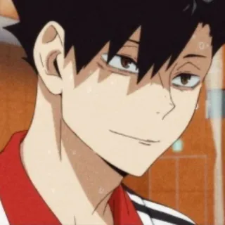 🥇 Tetsurō Kuroo Haikyuu!! Anime, Haikyuu, Kuroo, Tetsuro, Homme, Personnage whatsapp sticker