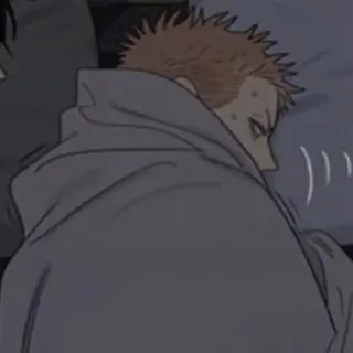 🏀 dormir, cansado, manta, dibujos animados, anime telegram sticker
