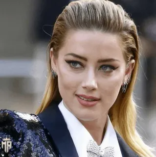 💋 Amber Heard женщина, актриса, портрет, знаменитость, блондинка telegram sticker