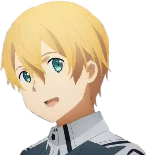 😄 Eugeo Sword Art Online Anime, Sword Art Online, Eugeo, Personnage whatsapp sticker