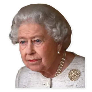 😕 Queen Elizabeth II королева елизавета, монарх, англия, королевская семья, великобритания, королевская семья telegram sticker