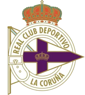 🇪🇸 REAL CLUB DEPORTIVO LA CORUÑA 足球俱乐部, 体育, 球队, 旗帜, 队徽 telegram sticker