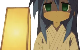 😦 Anime, Chica, Lindo, Cansada telegram sticker