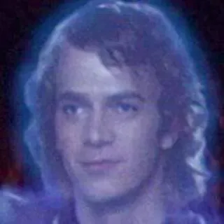 😄 Anakin Skywalker Star Wars star wars, anakin, skywalker, jedi, force ghost telegram sticker