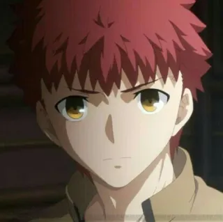 🌟 Shirou Emiya Fate/stay night Anime, Postać, Fate, Shirou, Emiya telegram sticker