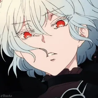 😐 Anime, Personagem, Mangá, Ilustração, Retrato whatsapp sticker