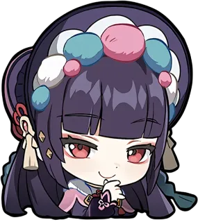 😏 Yun Jin Genshin Impact อนิเมะ, เกม, เก็นชิน อิมแพ็ค, หยุนจิน, ตัวละคร, สติกเกอร์ telegram sticker