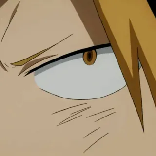⚡️ Denki Kaminari My Hero Academia Anime, Denki Kaminari, My Hero Academia, MHA whatsapp sticker