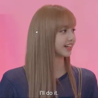 🌦 I'll do it. wanita, potret, orang, dalam ruangan, tersenyum telegram sticker
