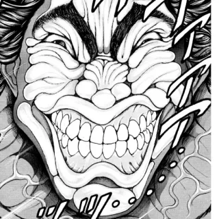 Ogre BAki telegram stickers