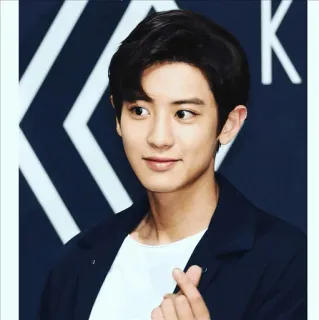 💜 kpop, man, korean, celebrity, portrait, cute, singer telegram sticker