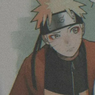 🤨 Naruto Uzumaki Naruto Naruto, anime, manga, character, sticker telegram sticker