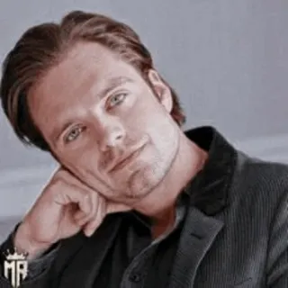 🎖 Sebastian Stan Schauspieler, Mann, Promi, Porträt telegram sticker