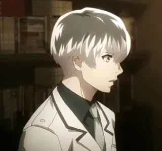 🥀 Ken Kaneki Tokyo Ghoul Anime, Karakter, Tokyo Ghoul, Kaneki, Ken Kaneki, Rambut Putih, Ghoul, Karakter Anime telegram sticker
