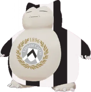 ⬜️ Snorlax 1896
UDINESE CALCIO Pokémon, Snorlax, Udinese, Calcio, Fútbol, Fútbol, Italia telegram sticker