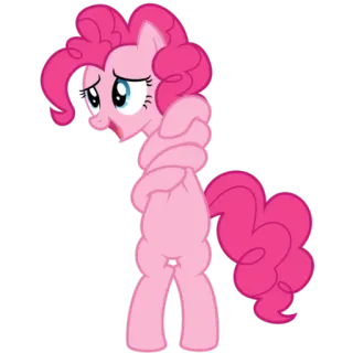 😄 Pinkie Pie My Little Pony Мультфильм, Пони, My Little Pony, Пинки Пай, Анимация, Милый telegram sticker