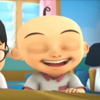 👶 Upin Cartoon, Figur, Animation, Upin telegram sticker