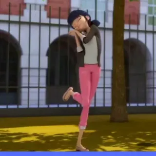 😍 Marinette Dupain-Cheng Miraculous: Tales of Ladybug & Cat Noir Dibujos animados, Anime, Marinette, Ladybug, Miraculous Ladybug telegram sticker