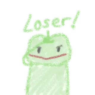 ✔️ Hi! verde, saudação, fofo, desenho animado, amigável telegram sticker