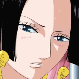 😥 Boa Hancock One Piece Anime, Personagem, Mulher, Boa, Hancock telegram sticker
