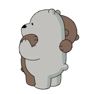 we bare bears @urfavorito telegram stickers