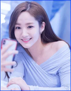 🗺 Park Min-young 女人, 女演员, 韩国, 名人, 微笑 telegram sticker