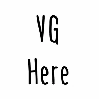 👨 VG Here VG, hier, Text, Buchstaben telegram sticker