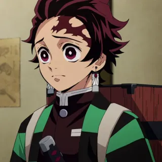 🗡 Tanjiro Kamado Demon Slayer Anime, Demon Slayer, Tanjiro, Kamado whatsapp sticker