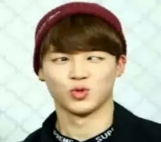🙃 Jimin kpop, jimin, piosenkarz, idol, śmieszna mina, celebryta telegram sticker