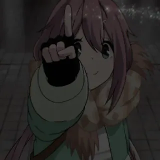 🐝 Anime, Cartoon, Stinkefinger, Beleidigung, Mädchen, Geste telegram sticker