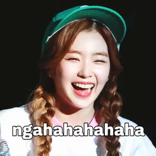 😂 ngahahahahahahaha 여자, 웃음, 행복한, 사람, 인물, 미소, 기쁨 whatsapp sticker