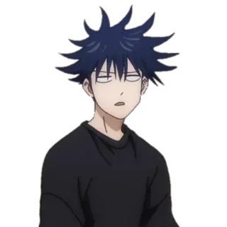 😐 Megumi Fushiguro Jujutsu Kaisen Anime, Manga, Personaje, Jujutsu Kaisen, Megumi Fushiguro whatsapp sticker