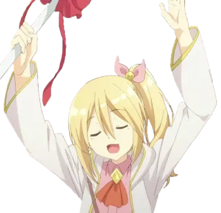 🙌 动漫, 魔法, 女孩, 可爱, 卡通, 角色 telegram sticker
