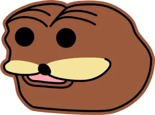 😮 มีม, เปเป้, กบ, มีมอินเทอร์เน็ต, การ์ตูน, ตลก, อารมณ์ขัน telegram sticker