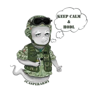 casperarmy telegram stickers