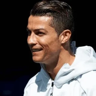 🖤 Cristiano Ronaldo 足球, 足球, 运动员, 球员, 运动 telegram sticker