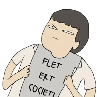 😡 FLET
ERT
SOCIETI telegram sticker