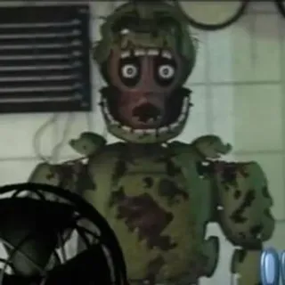 🌟 Springtrap Five Nights at Freddy's horror, animatronic, scary, fnaf, game telegram sticker