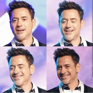 😁 Robert Downey Jr. 로버트 다우니 주니어, 배우, 유명인, 인물 사진 telegram sticker