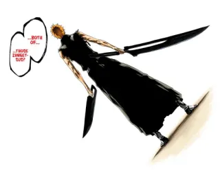 ⚔️ BOTH OF... THOSE ZANGET-SU? Anime, Manga, Spade, Bleach telegram sticker